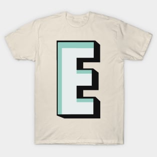 Letter E Name Gift T-Shirt